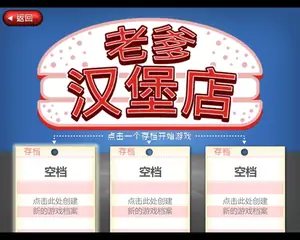 老爹汉堡店中文版游戏封面