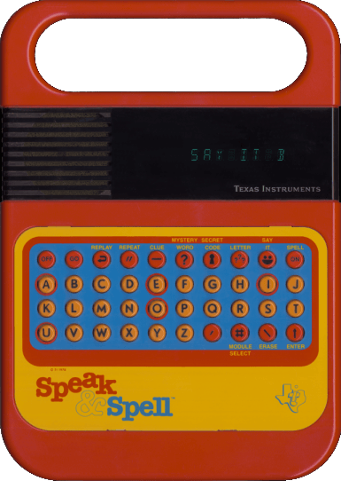 Speak & Spell游戏封面